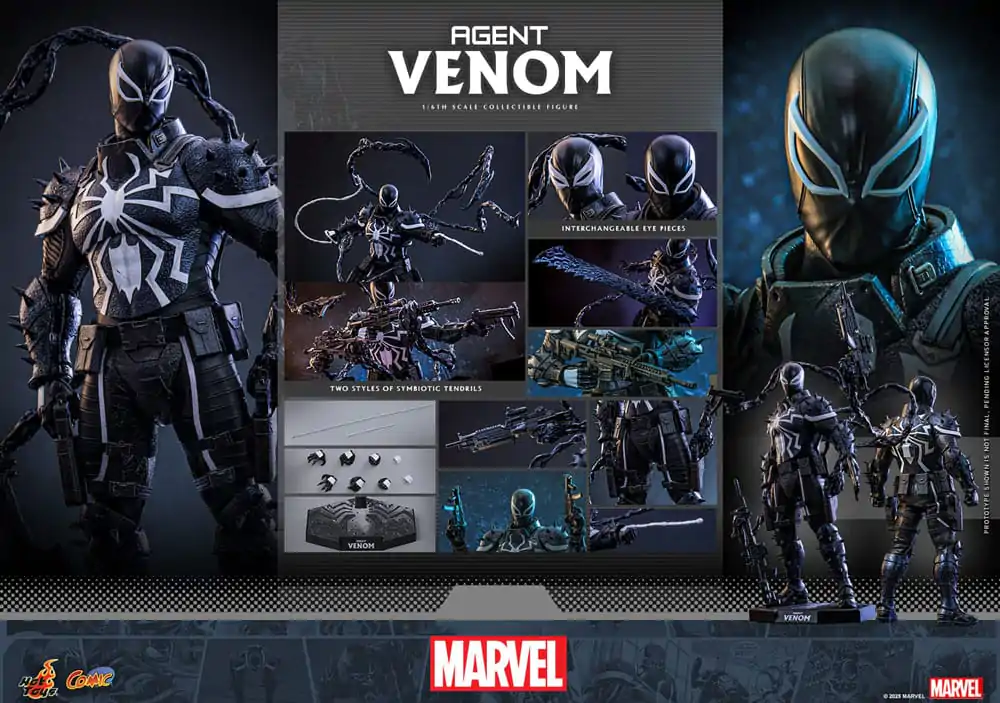 Marvel Comics Action Figure 1/6 Agent Venom 32 cm product photo