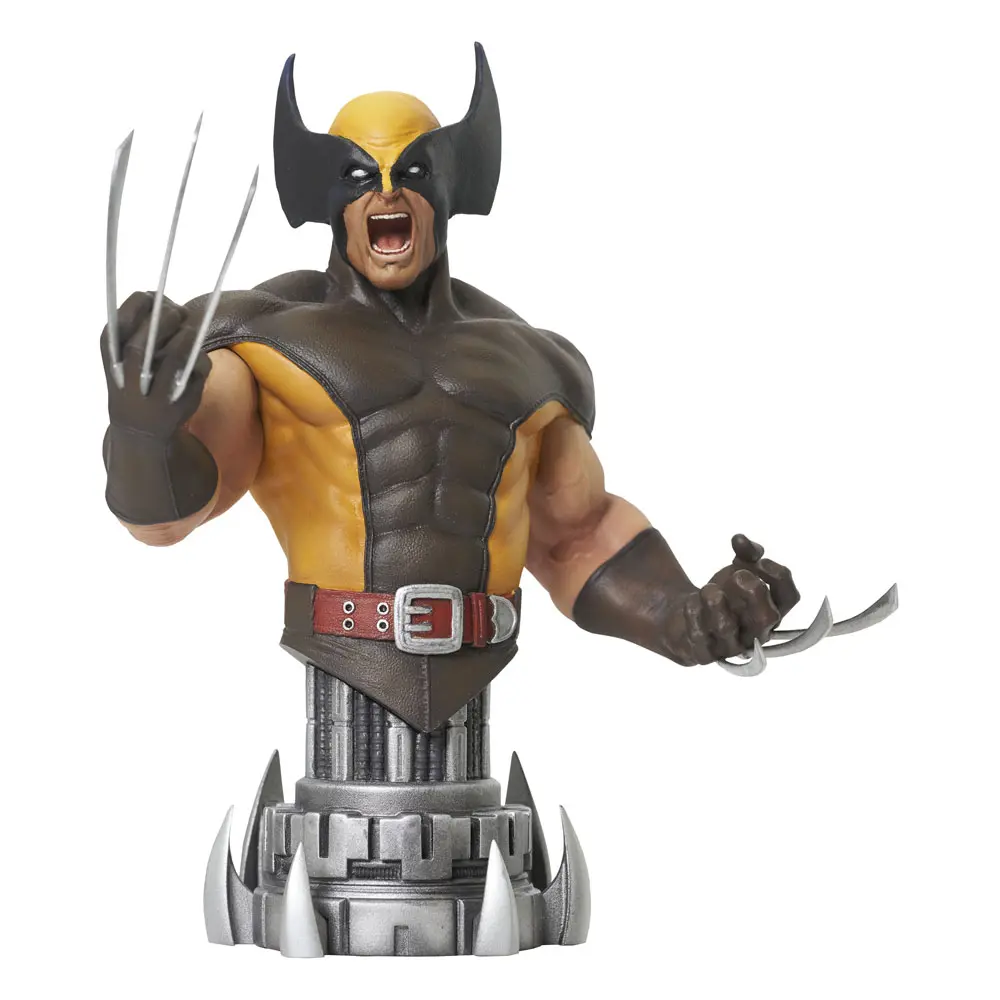Marvel Comics Bust 1/7 Brown Wolverine 14 cm product photo