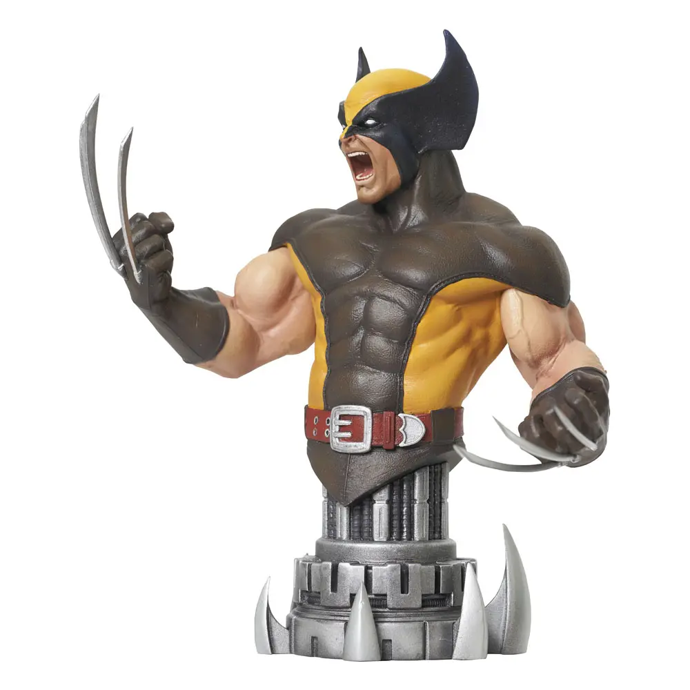Marvel Comics Bust 1/7 Brown Wolverine 14 cm product photo