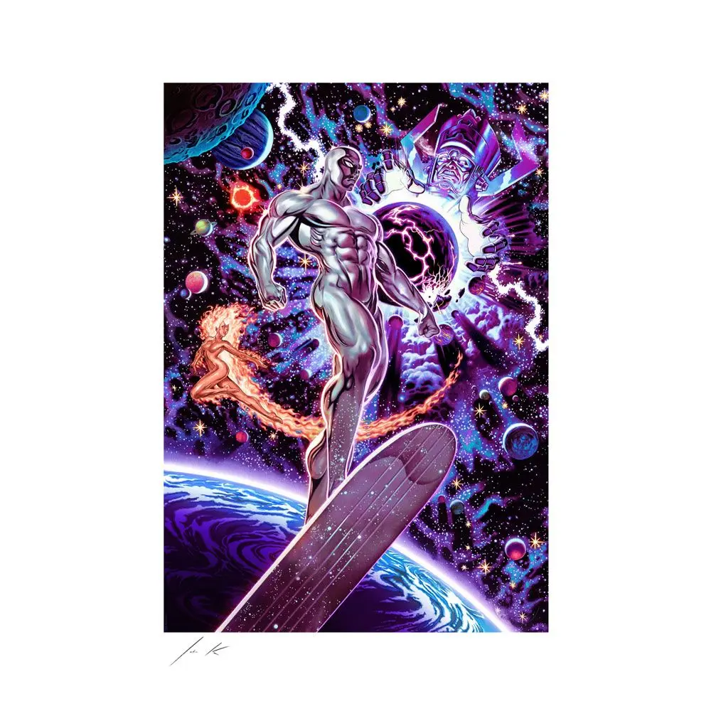 Marvel Comics Art Print Heralds of Galactus 46 x 56 cm - unframed product photo