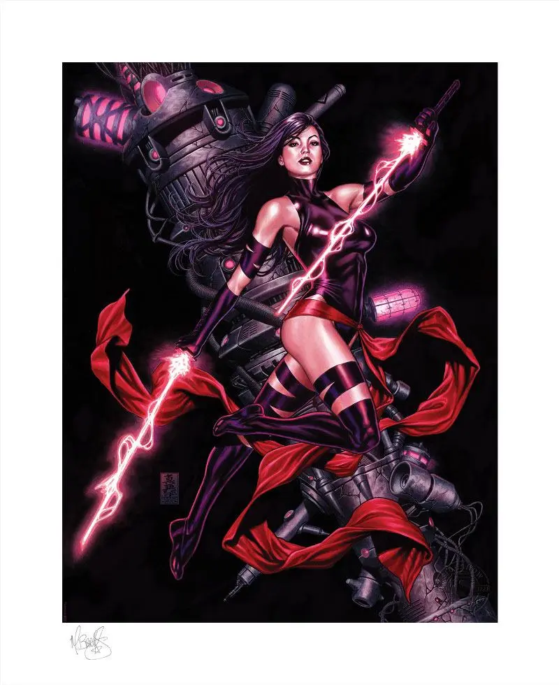 Marvel Comics Art Print Psylocke 46 x 56 cm - unframed product photo