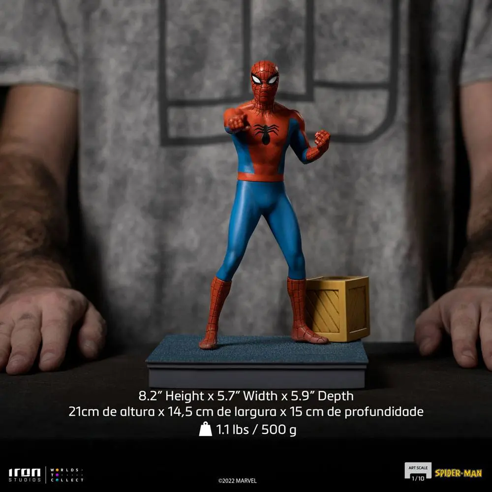 Marvel Comics Art Scale Statue 1/10 Spider-Man (1967 Animated TV Series) 21 cm product photo