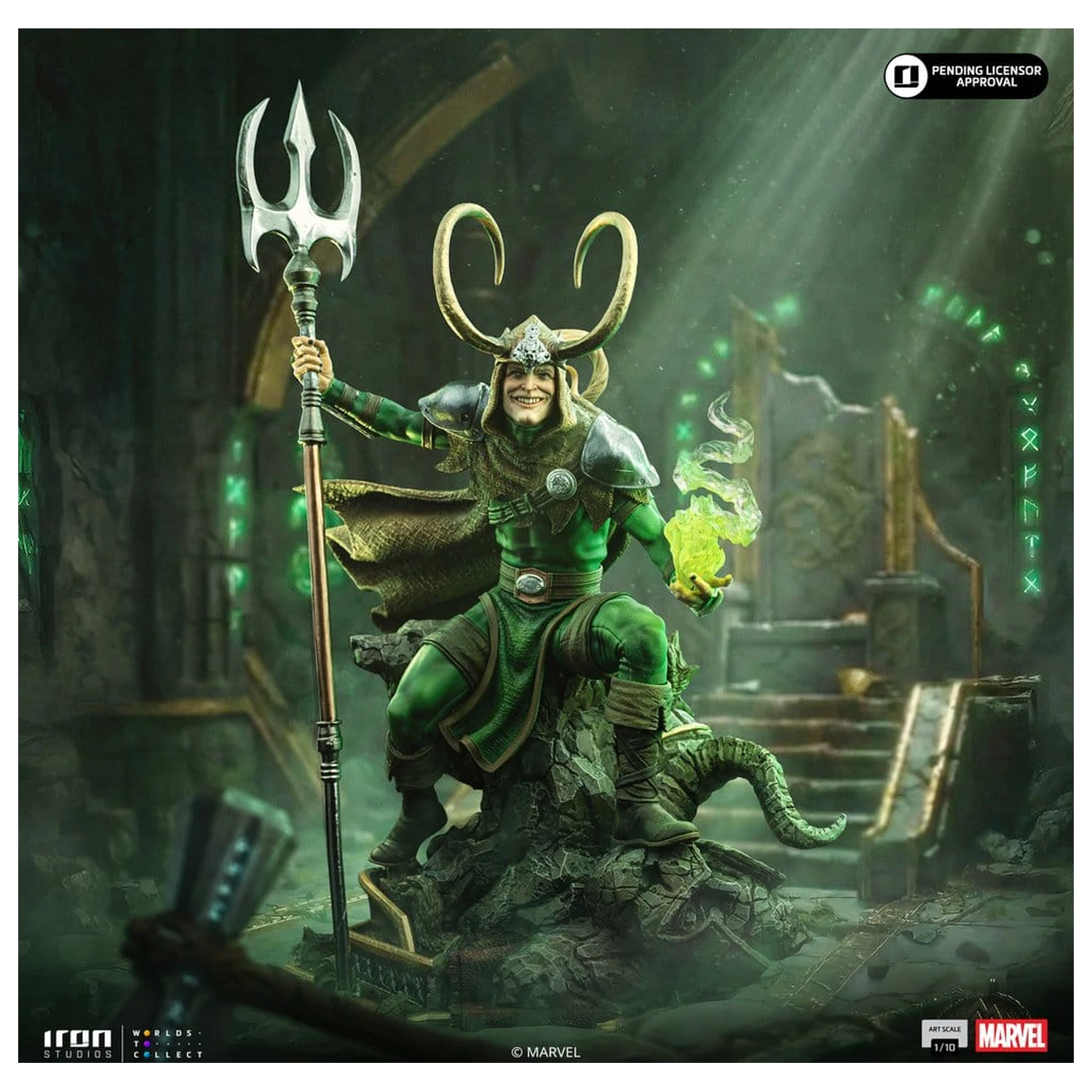 Marvel Comics Art Scale Statue 1/10 Loki 28 cm product photo