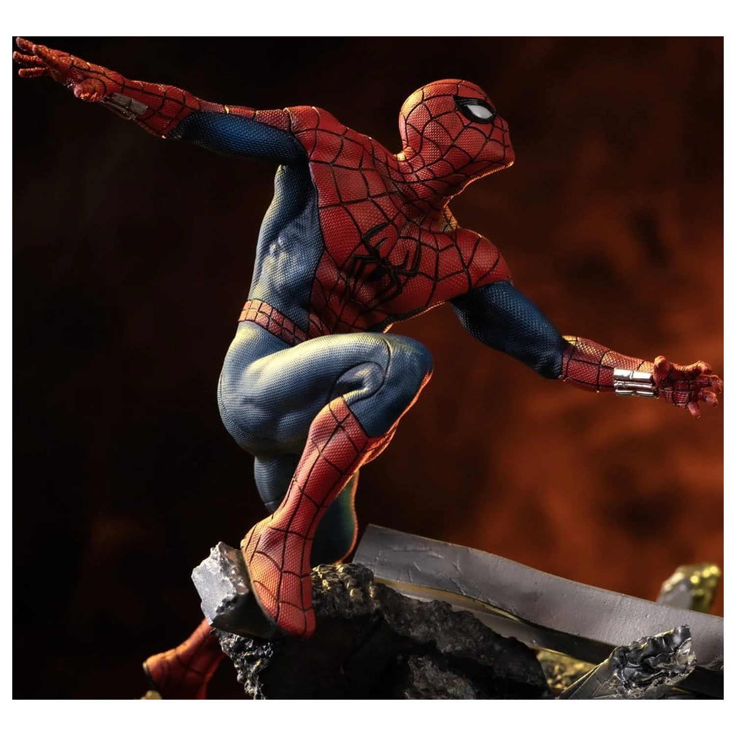 Marvel Comics Art Scale Statue 1/10 Spider-Man vs Hulk 38 cm product photo