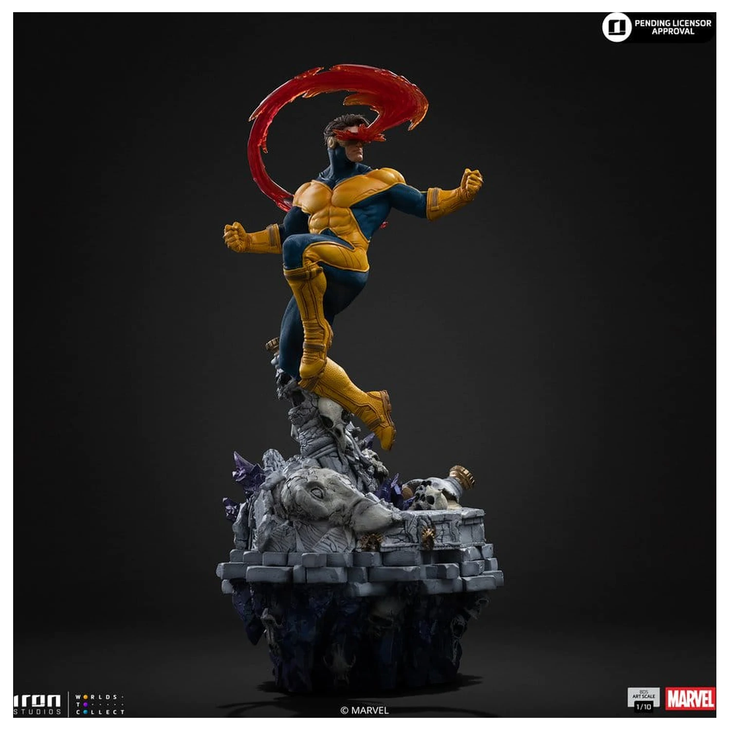 Marvel Comics BDS Art Scale Statue 1/10 Cyclops Deluxe 33 cm product photo