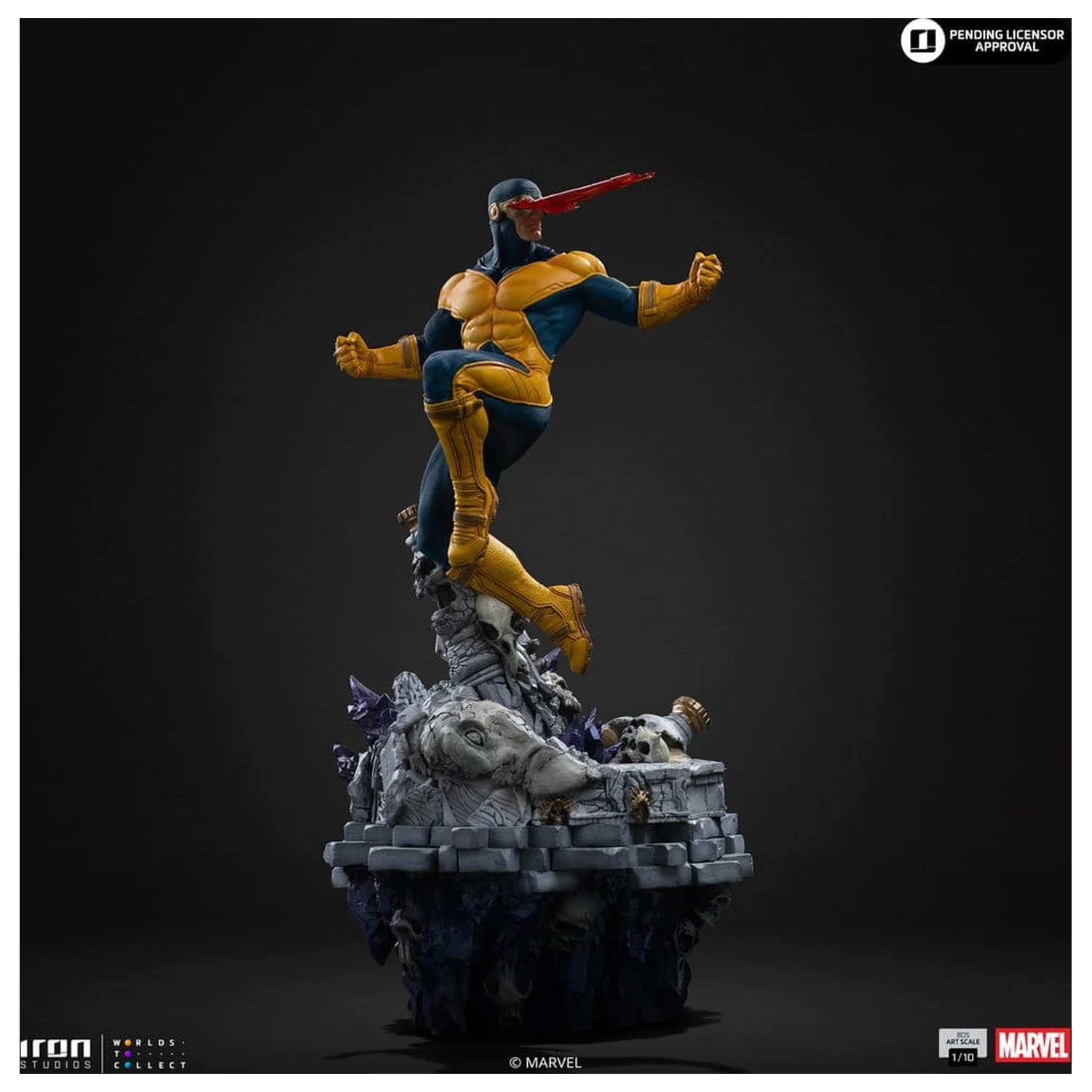 Marvel Comics BDS Art Scale Statue 1/10 Cyclops Deluxe 33 cm product photo