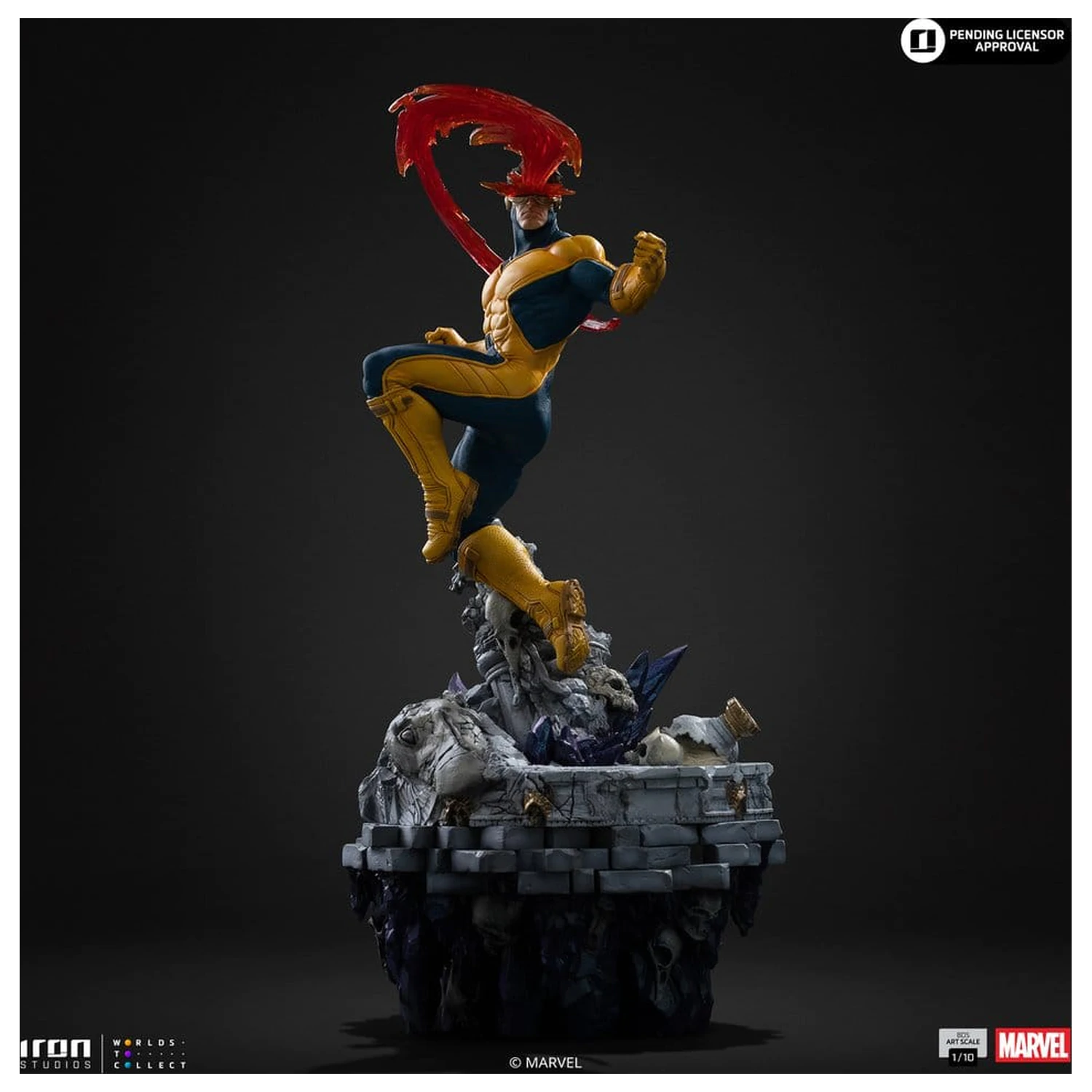Marvel Comics BDS Art Scale Statue 1/10 Cyclops Deluxe 33 cm product photo