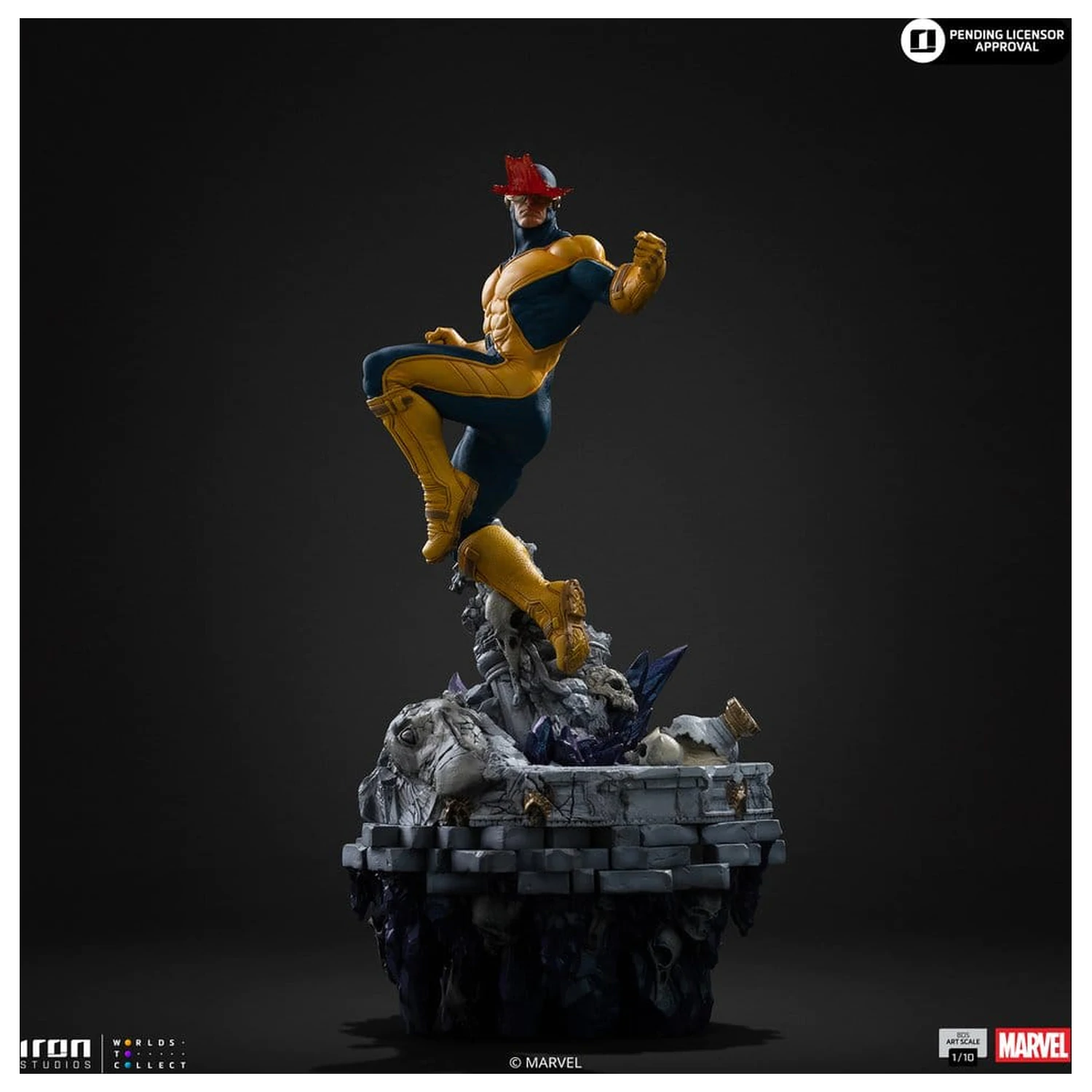 Marvel Comics BDS Art Scale Statue 1/10 Cyclops Deluxe 33 cm product photo