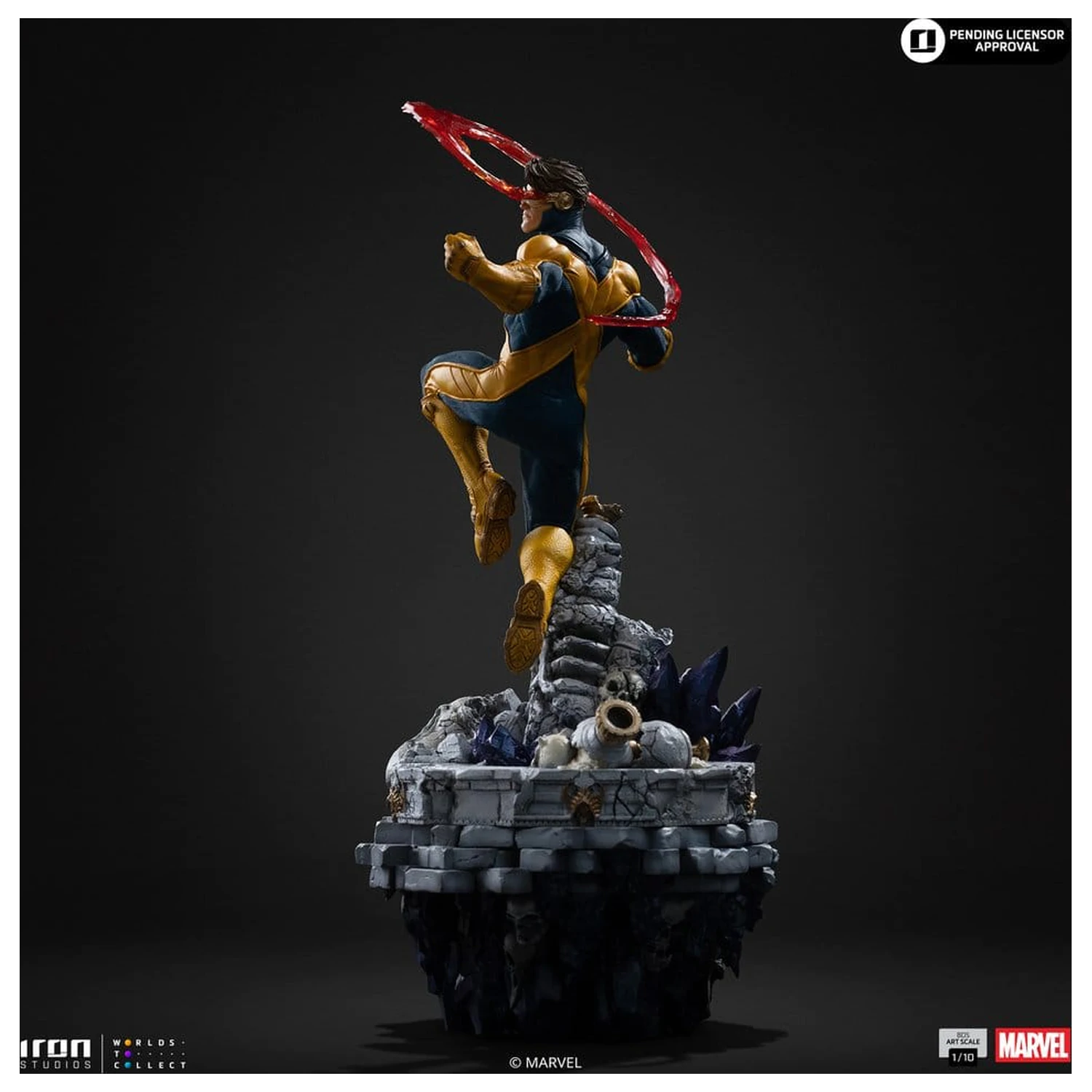 Marvel Comics BDS Art Scale Statue 1/10 Cyclops Deluxe 33 cm product photo