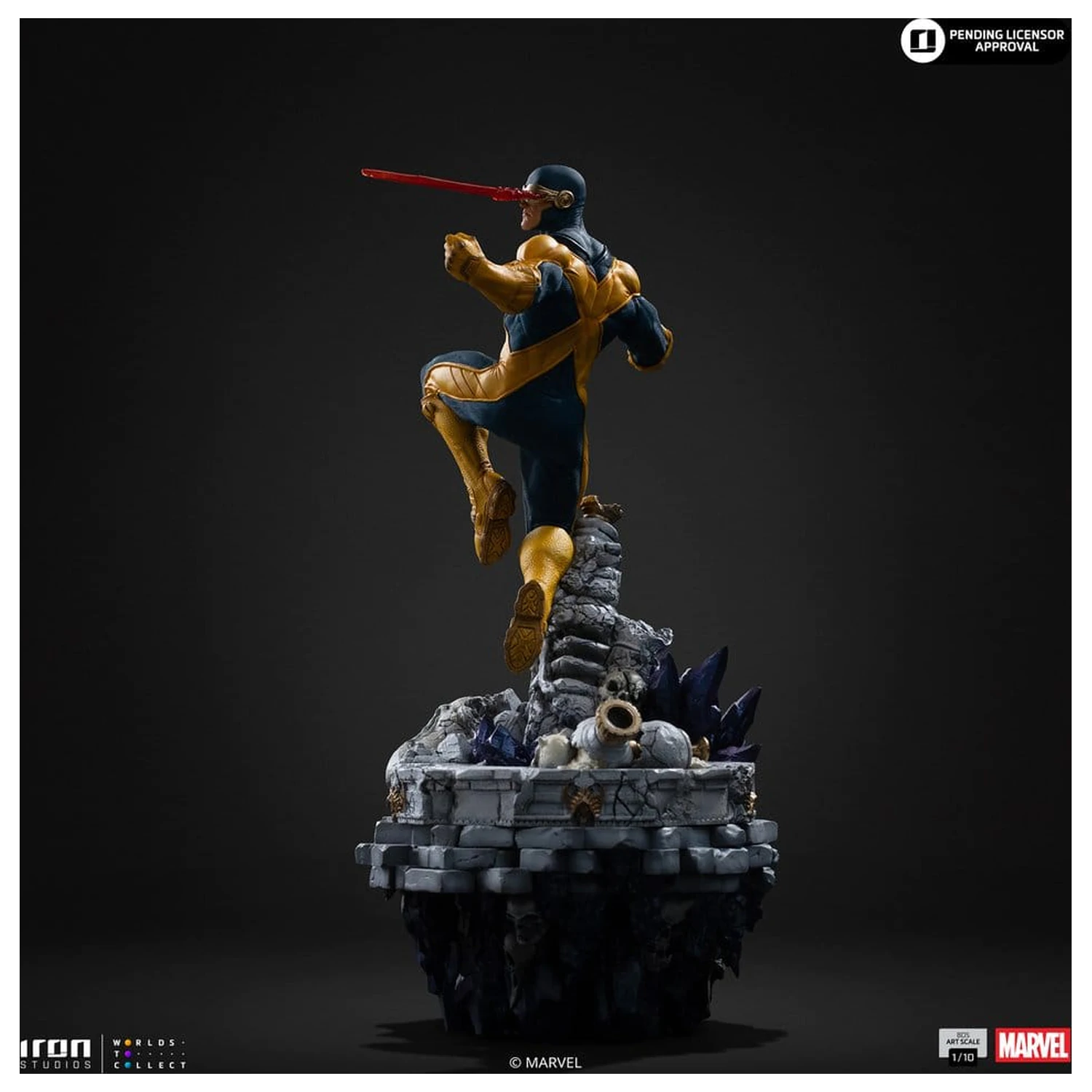 Marvel Comics BDS Art Scale Statue 1/10 Cyclops Deluxe 33 cm product photo