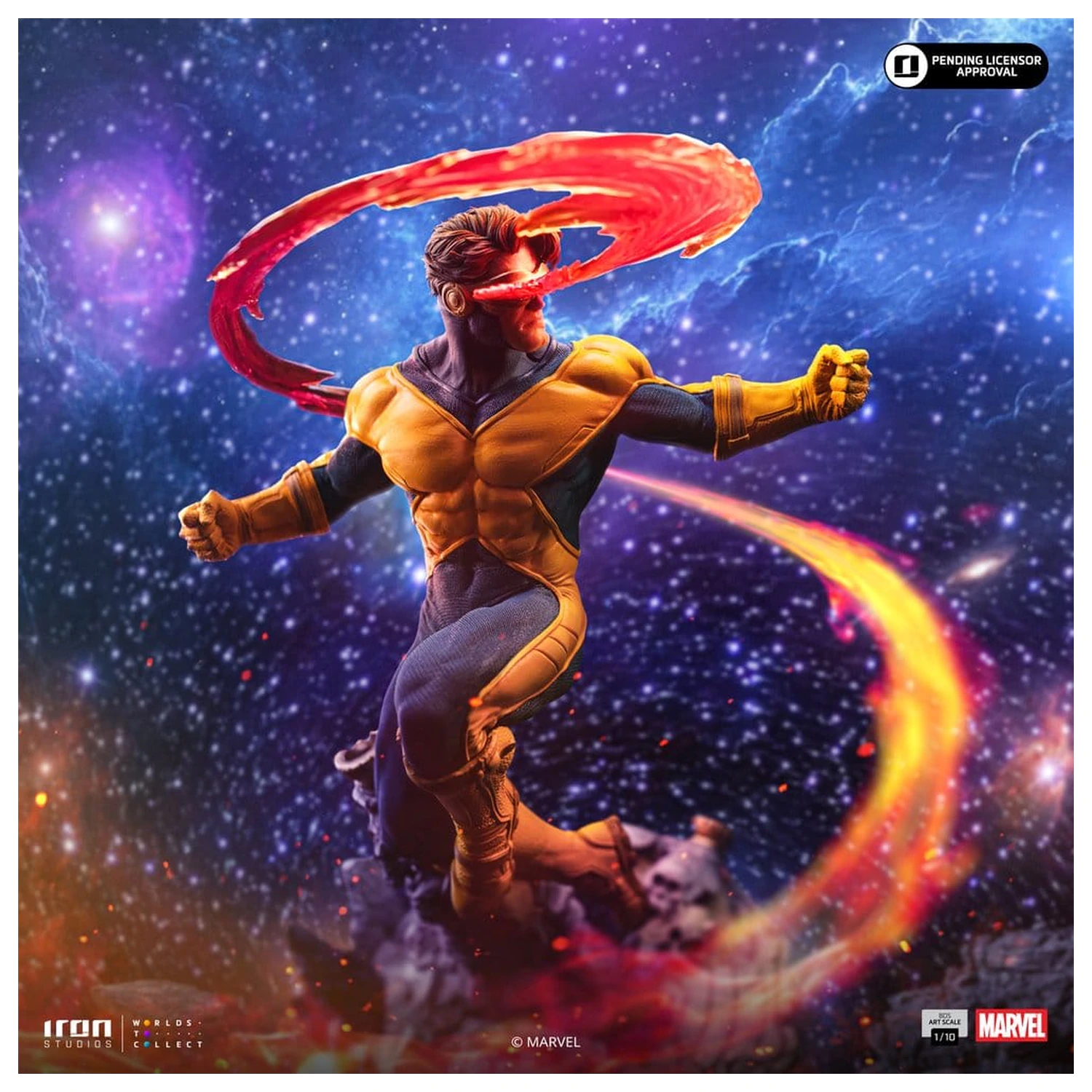 Marvel Comics BDS Art Scale Statue 1/10 Cyclops Deluxe 33 cm product photo