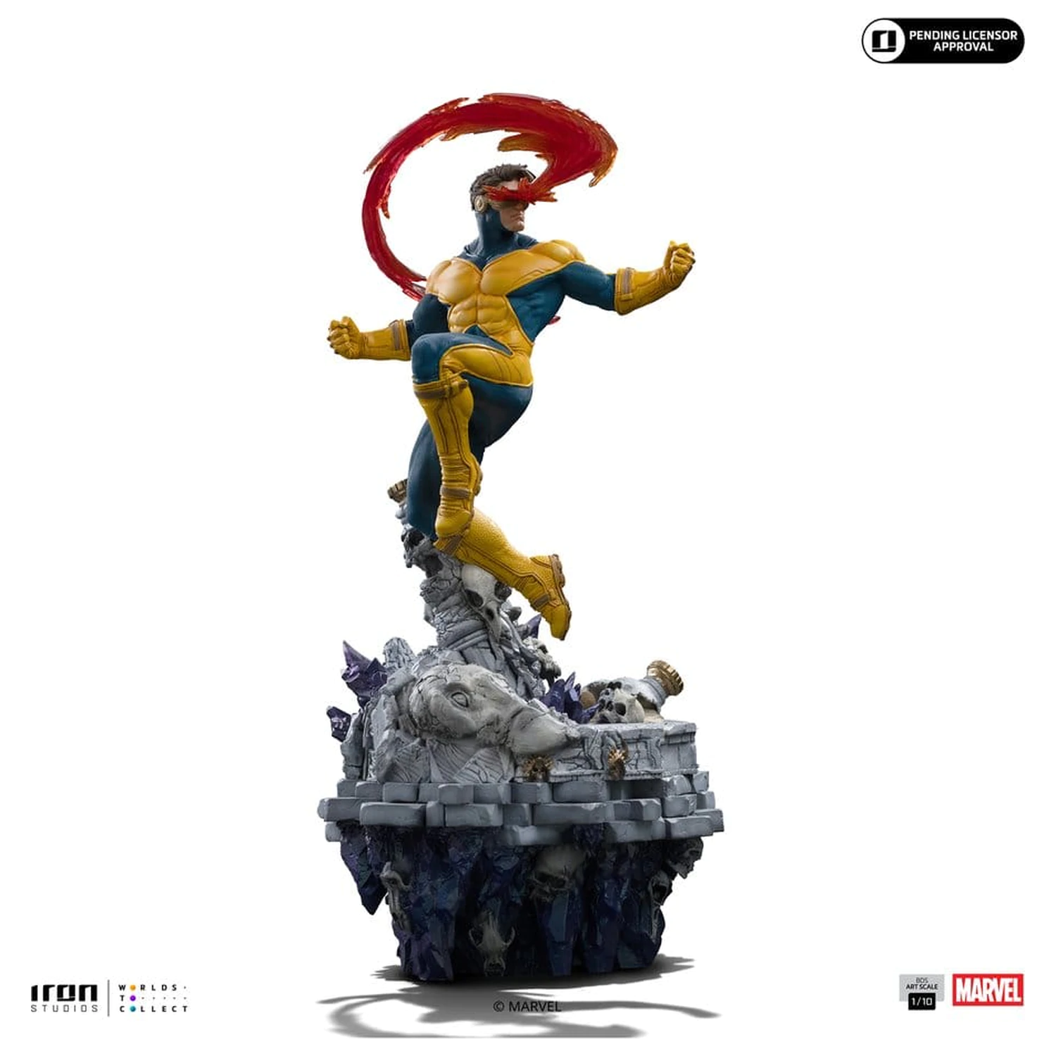 Marvel Comics BDS Art Scale Statue 1/10 Cyclops Deluxe 33 cm product photo