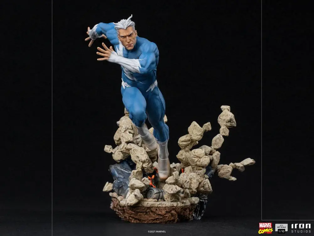 Marvel Comics BDS Art Scale Statue 1/10 Quicksilver 21 cm product photo
