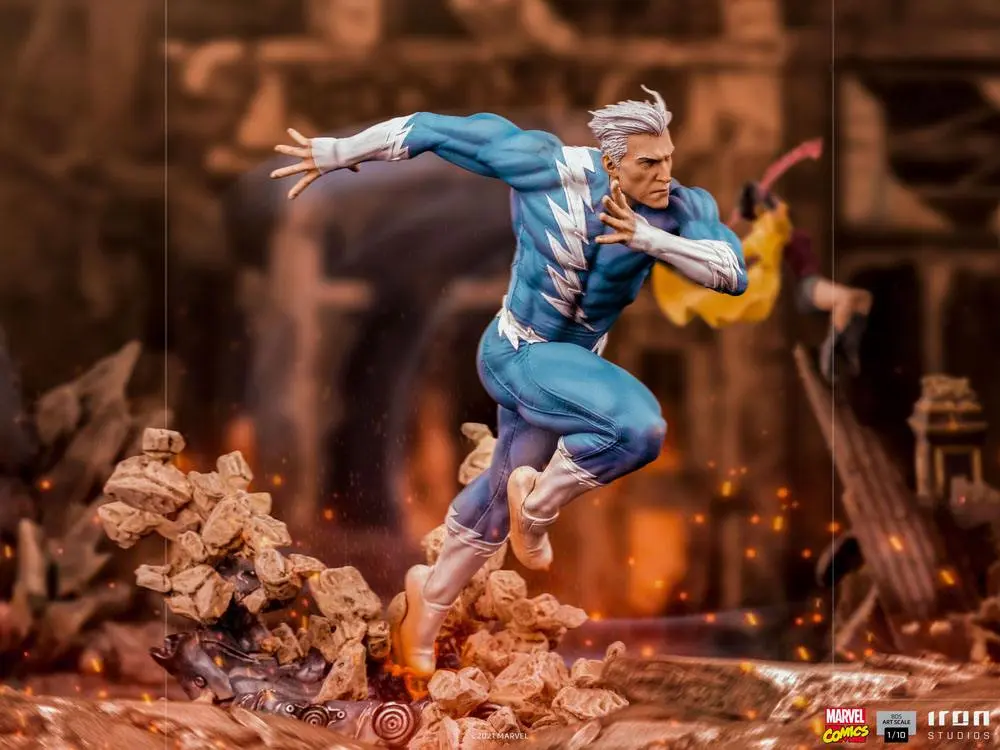 Marvel Comics BDS Art Scale Statue 1/10 Quicksilver 21 cm product photo