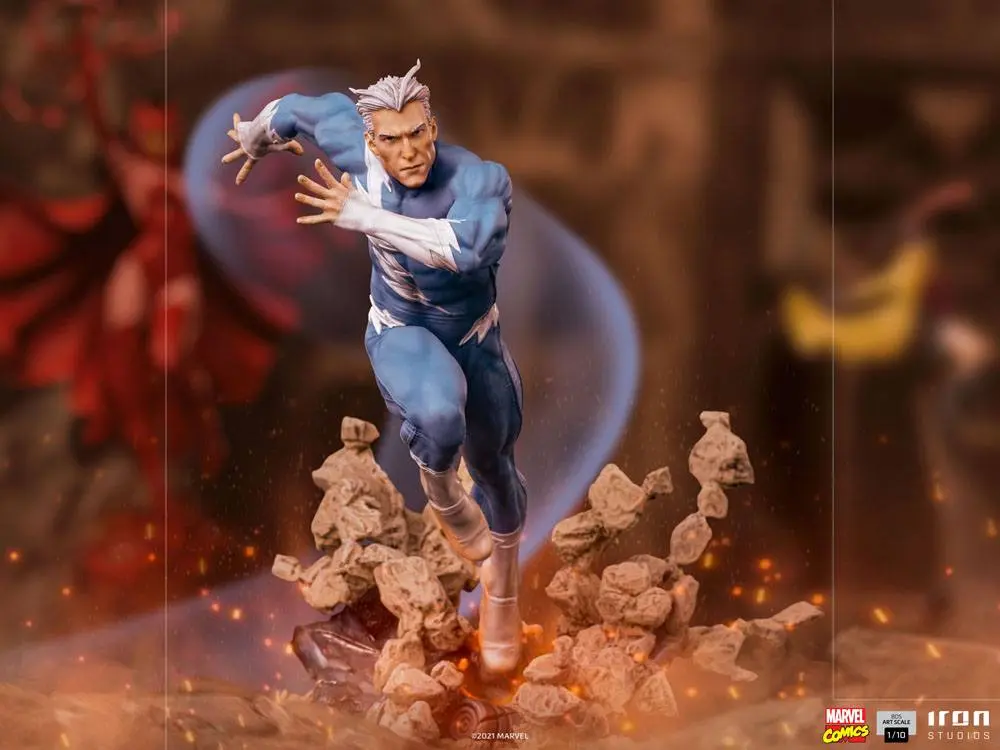 Marvel Comics BDS Art Scale Statue 1/10 Quicksilver 21 cm product photo