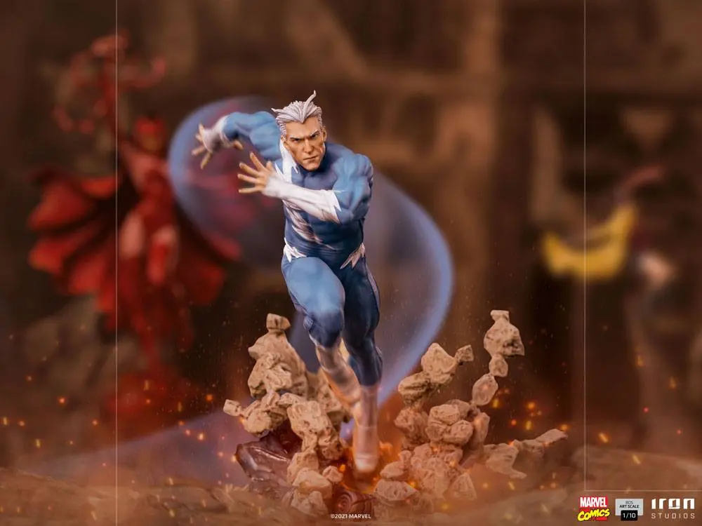 Marvel Comics BDS Art Scale Statue 1/10 Quicksilver 21 cm product photo