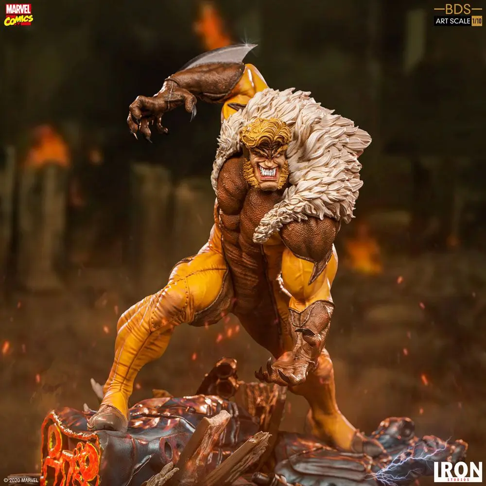 Marvel Comics BDS Art Scale Statue 1/10 Sabretooth 21 cm product photo