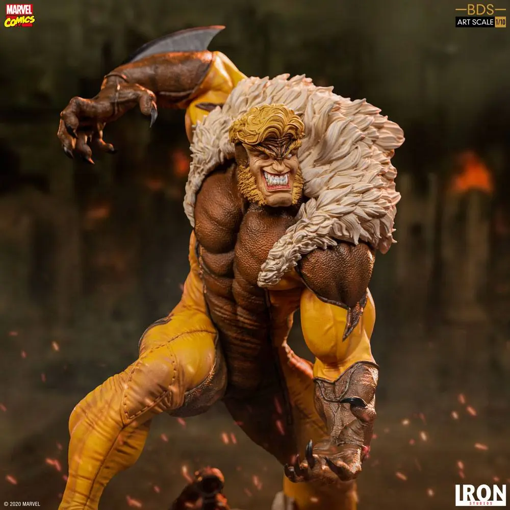 Marvel Comics BDS Art Scale Statue 1/10 Sabretooth 21 cm product photo