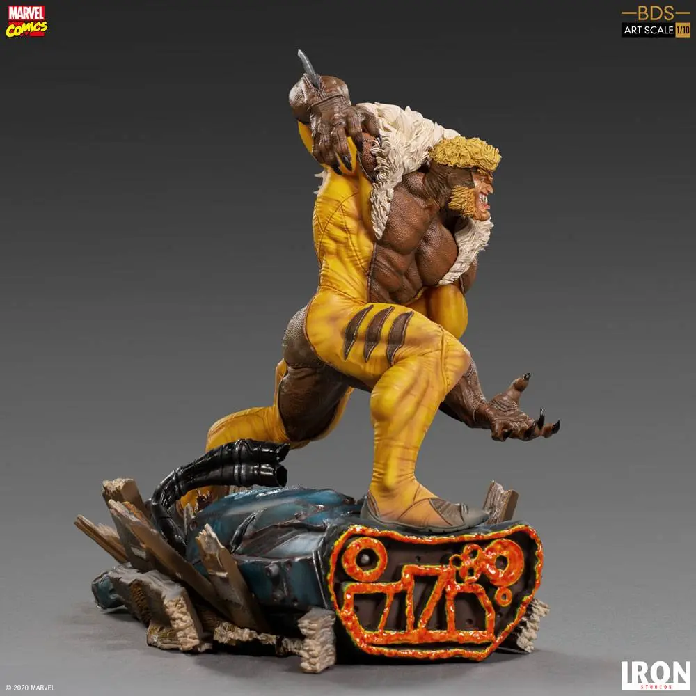 Marvel Comics BDS Art Scale Statue 1/10 Sabretooth 21 cm product photo