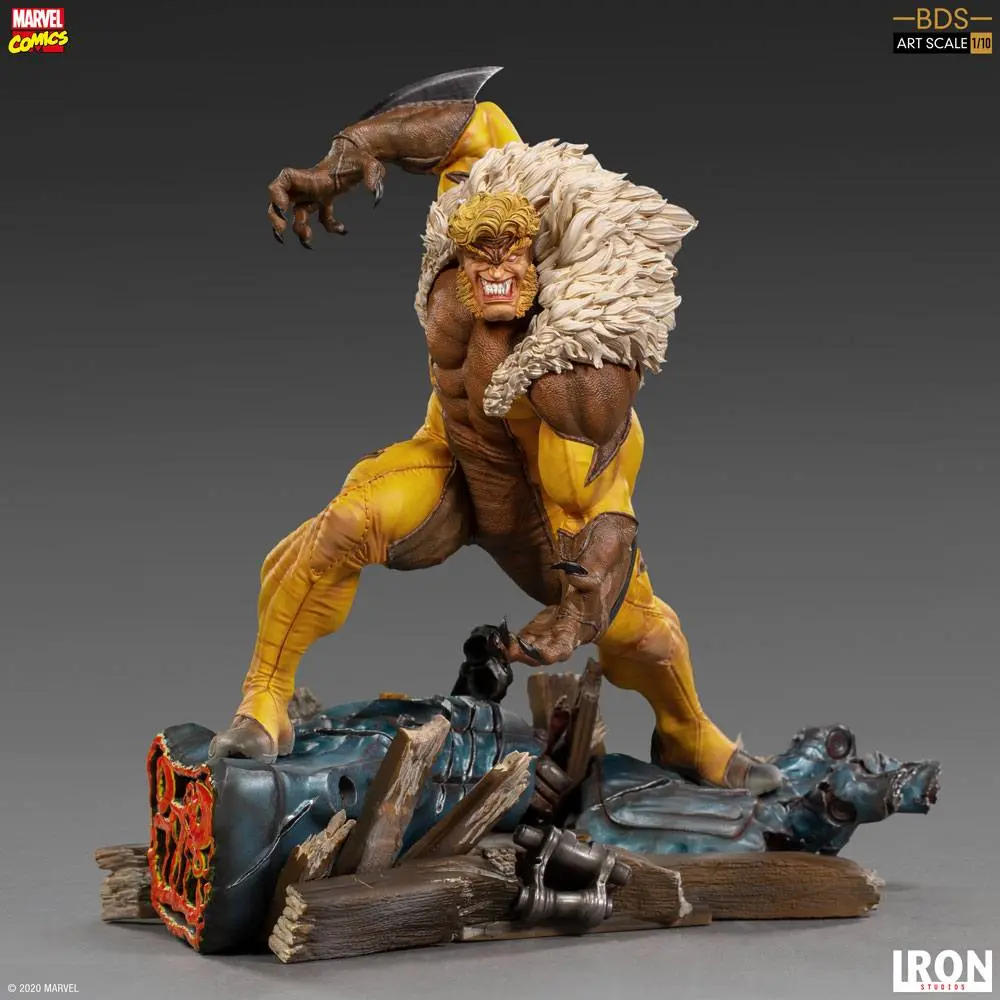 Marvel Comics BDS Art Scale Statue 1/10 Sabretooth 21 cm product photo