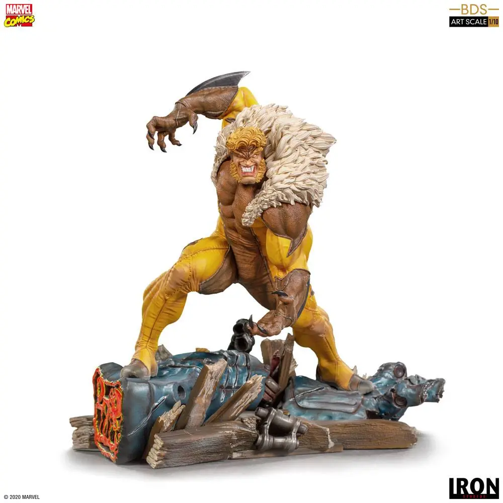 Marvel Comics BDS Art Scale Statue 1/10 Sabretooth 21 cm product photo