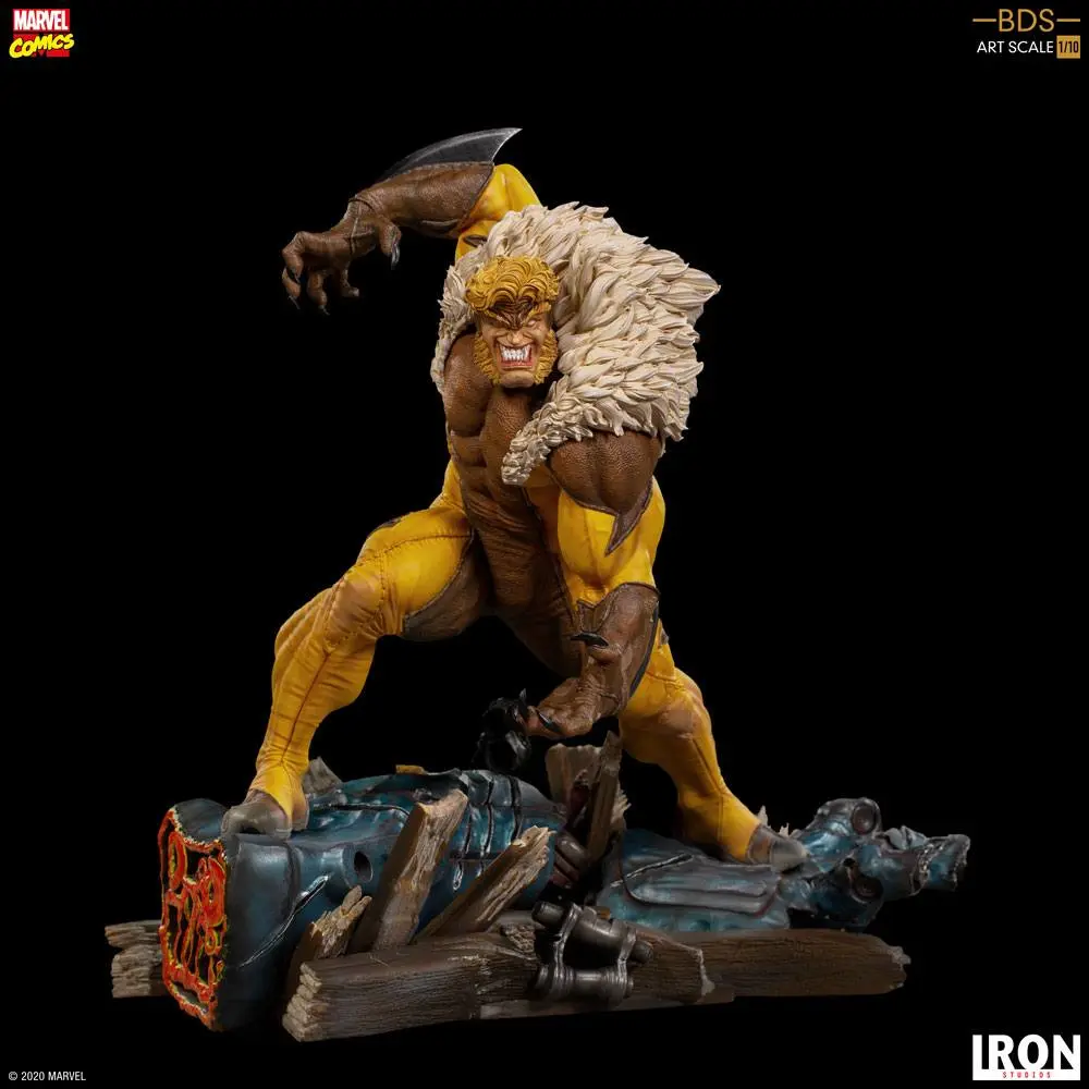 Marvel Comics BDS Art Scale Statue 1/10 Sabretooth 21 cm product photo