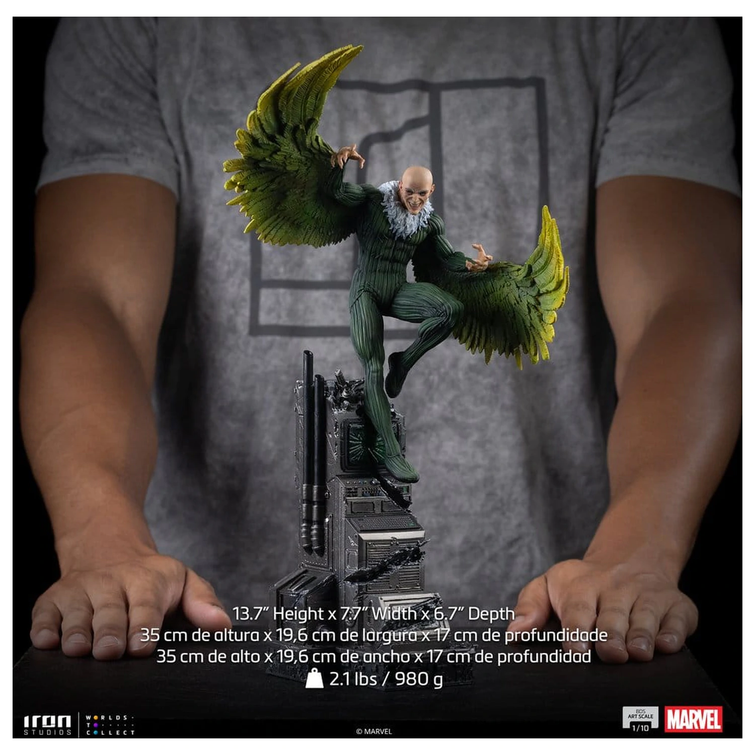 Marvel Comics BDS Art Scale Statue 1/10 Vulture (Spider-Man vs Villains Diorama) 35 cm product photo