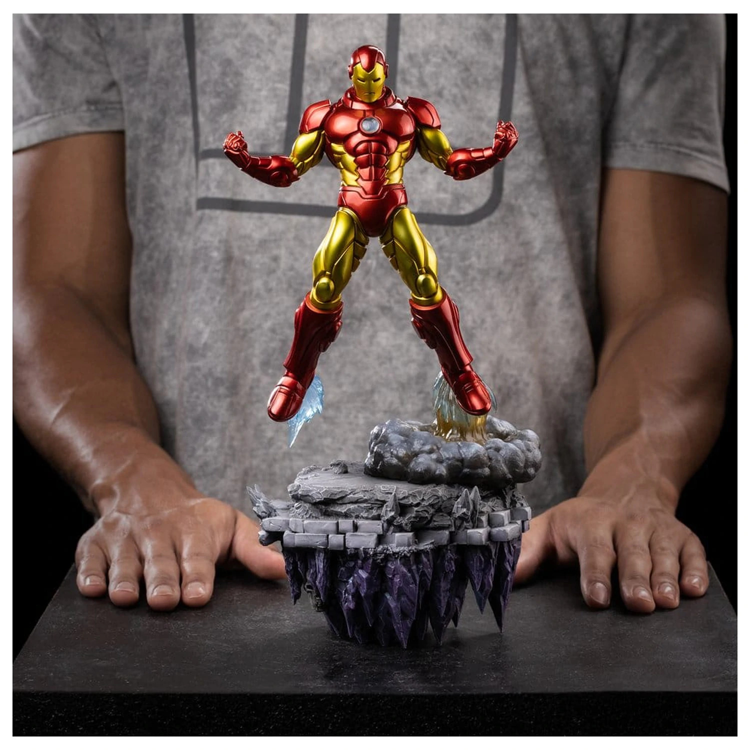 Marvel Comics BDS Art Scale Statue 1/10 Iron Man Deluxe 33 cm product photo