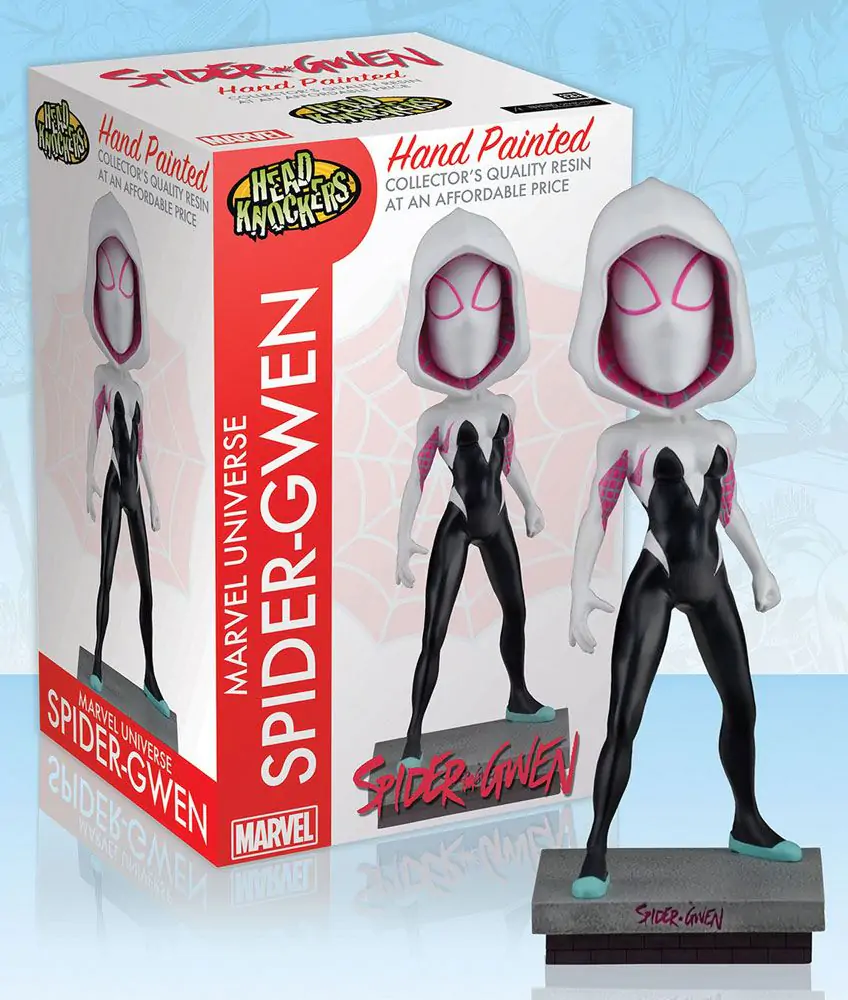 Marvel Comics Head Knocker Bobble-Head Spider-Gwen Classic Masked 20 cm product photo