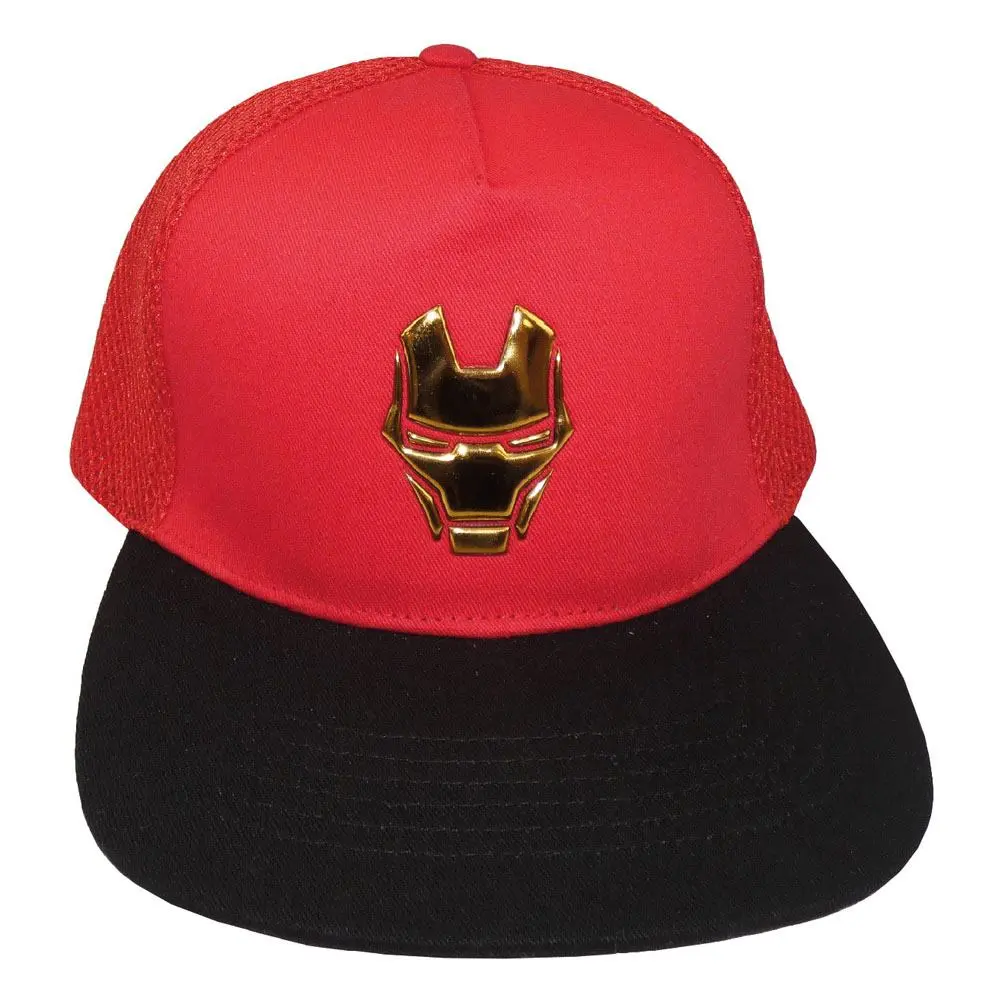 Marvel Comics Avengers Curved Bill Cap Iron Man Face product photo