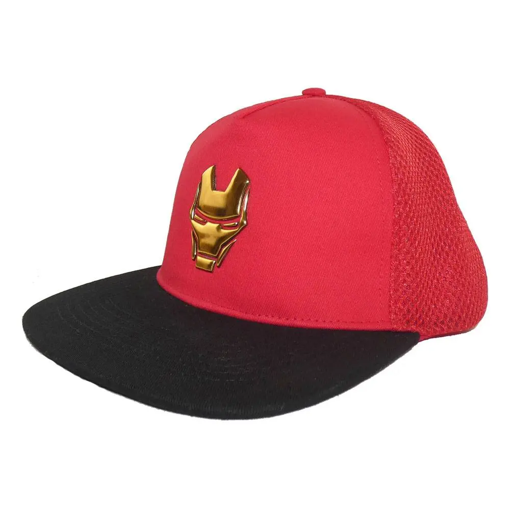 Marvel Comics Avengers Curved Bill Cap Iron Man Face product photo