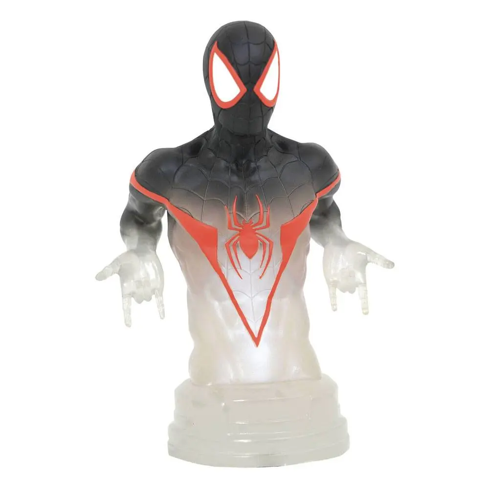 Marvel Comics Bust Camouflage Miles Morales SDCC 2021 Previews Exclusive 18 cm product photo