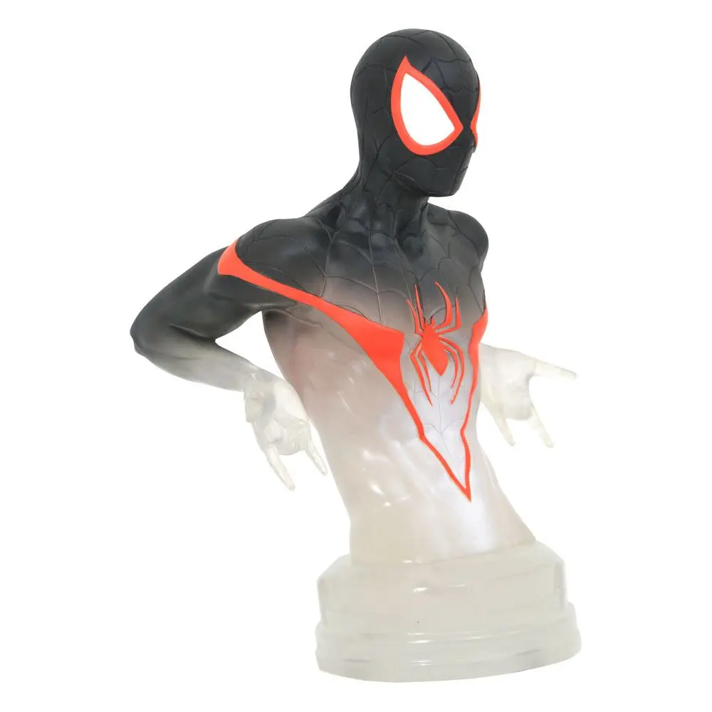 Marvel Comics Bust Camouflage Miles Morales SDCC 2021 Previews Exclusive 18 cm product photo