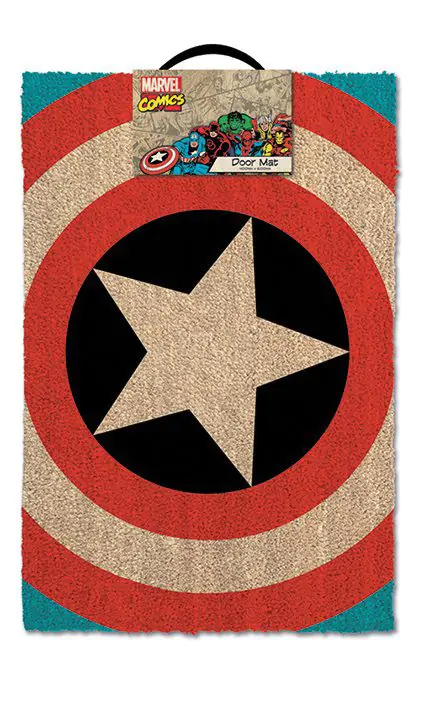 Marvel Comics Doormat Captain America Shield 40 x 60 cm product photo