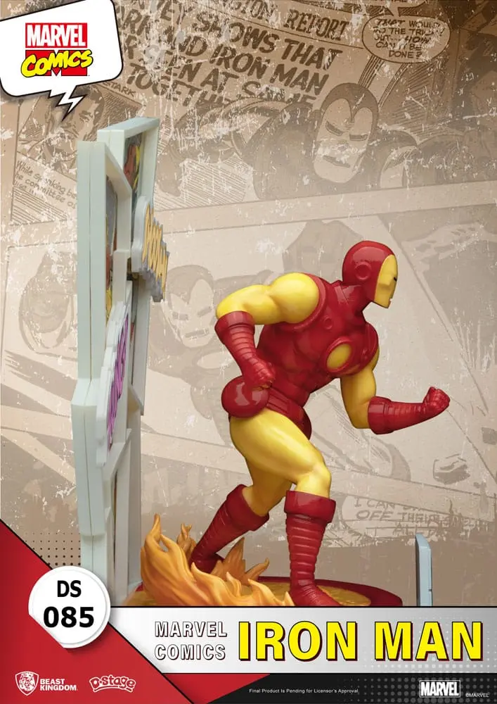 Marvel Comics D-Stage PVC Diorama Iron Man 16 cm termékfotó