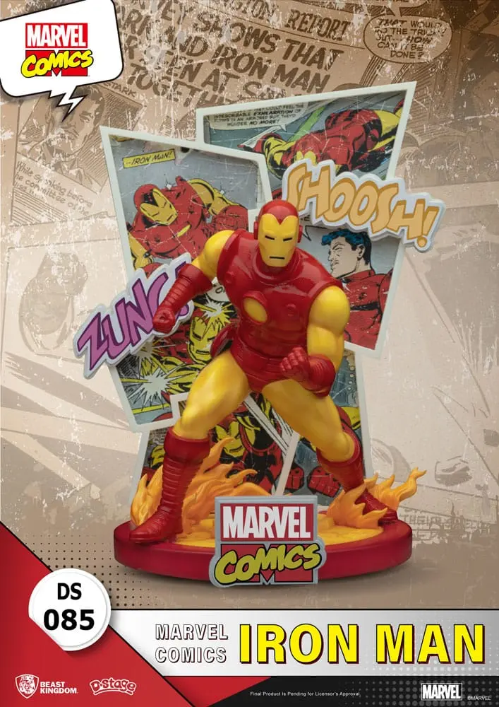 Marvel Comics D-Stage PVC Diorama Iron Man 16 cm termékfotó