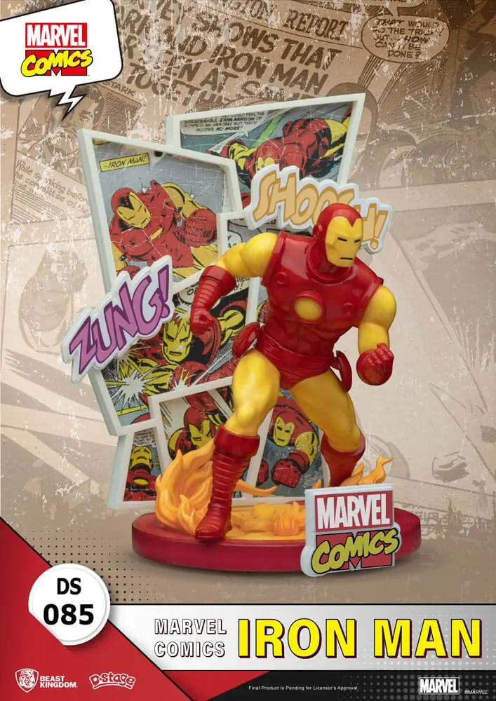 Marvel Comics D-Stage PVC Diorama Iron Man 16 cm termékfotó