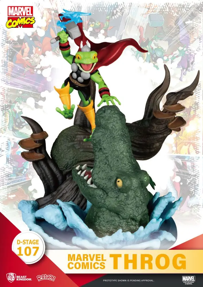 Marvel Comics D-Stage PVC Diorama Throg 17 cm product photo