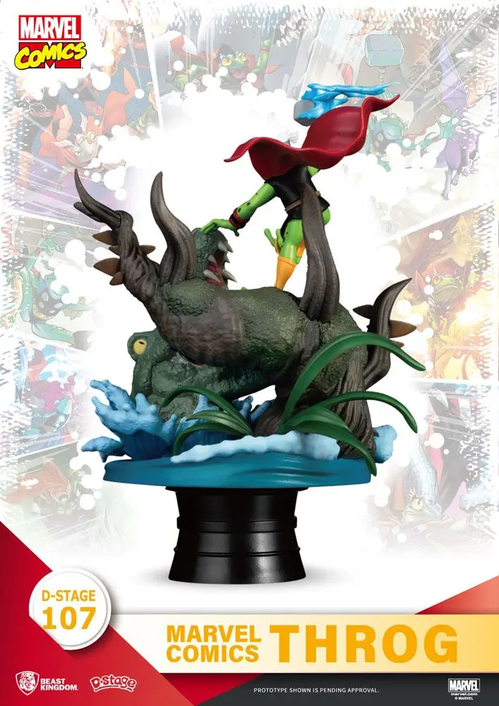Marvel Comics D-Stage PVC Diorama Throg 17 cm product photo