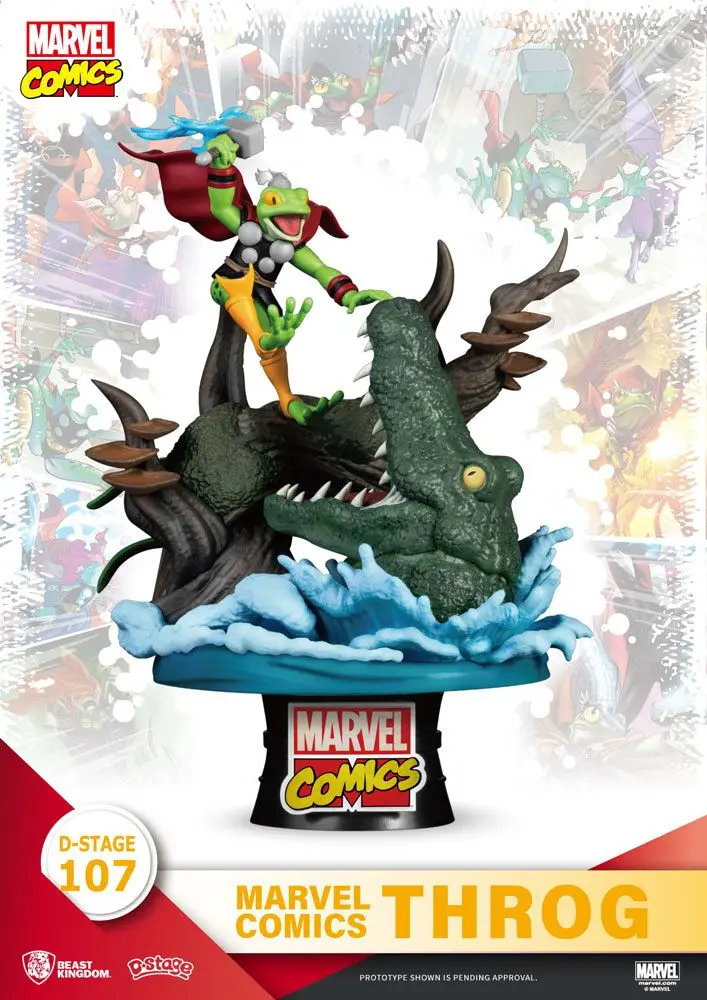 Marvel Comics D-Stage PVC Diorama Throg 17 cm product photo