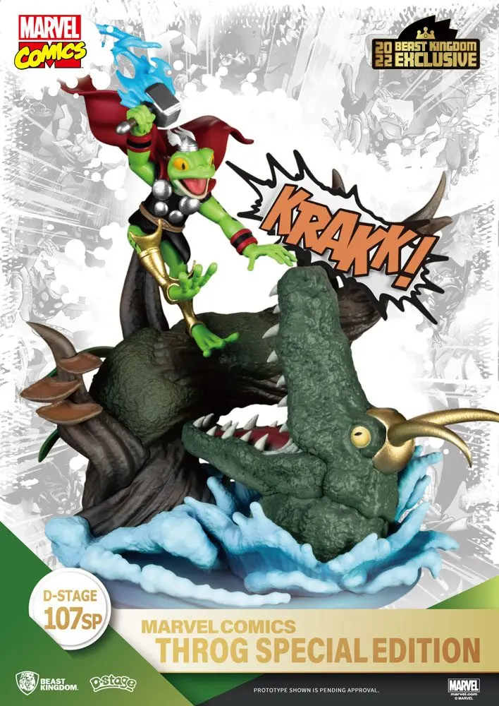 Marvel Comics D-Stage PVC Diorama Throg 17 cm product photo