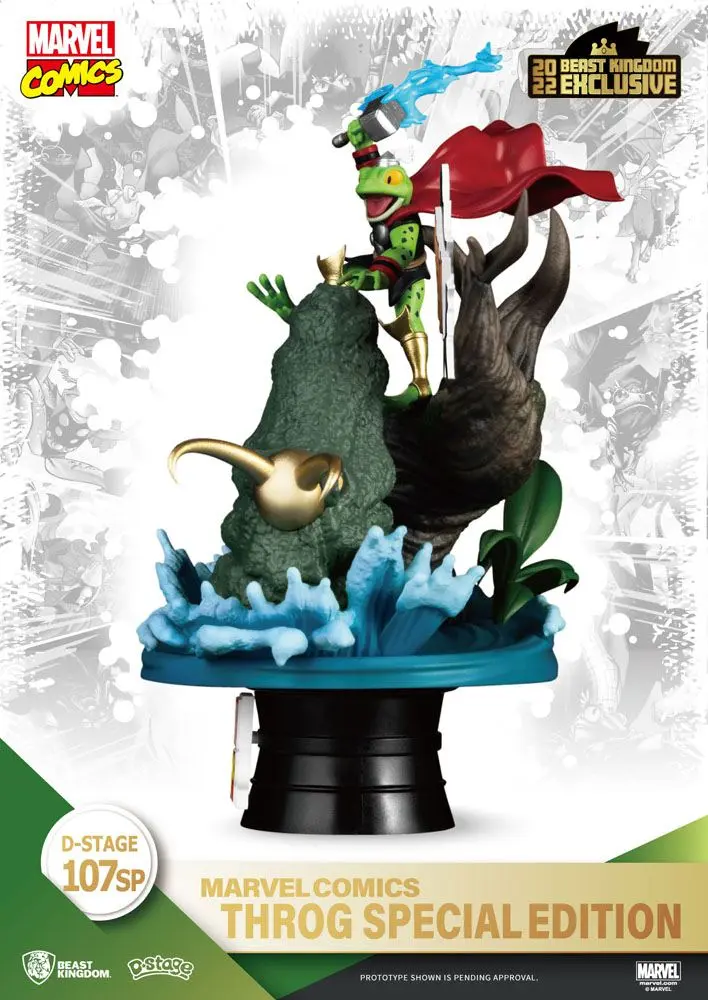 Marvel Comics D-Stage PVC Diorama Throg 17 cm product photo