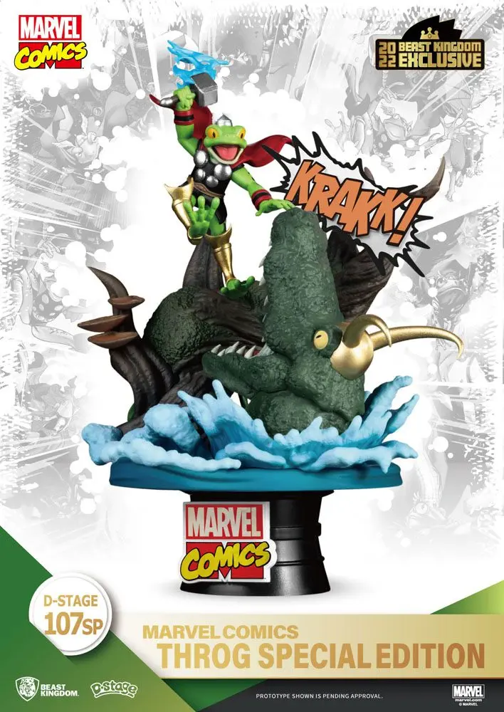 Marvel Comics D-Stage PVC Diorama Throg 17 cm product photo