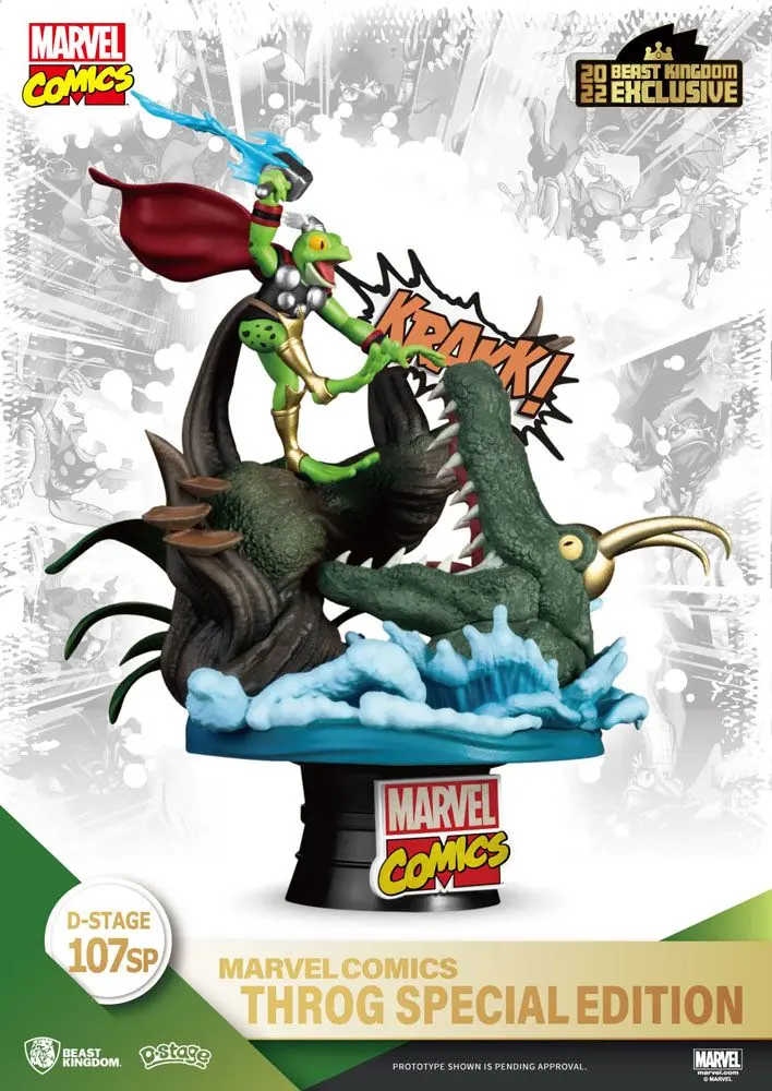 Marvel Comics D-Stage PVC Diorama Throg 17 cm product photo