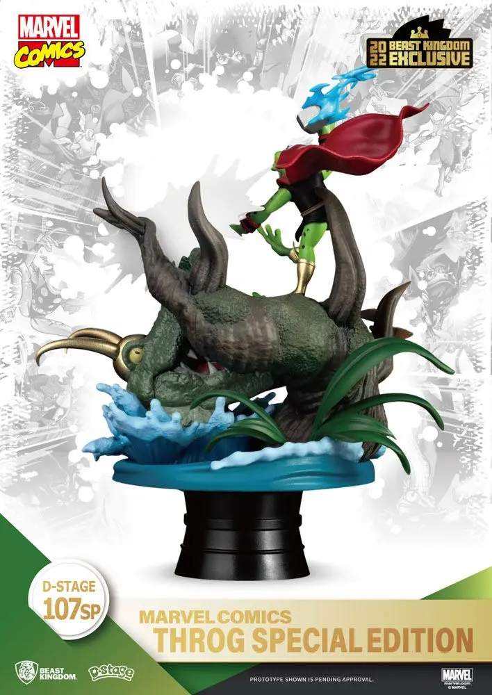 Marvel Comics D-Stage PVC Diorama Throg 17 cm product photo
