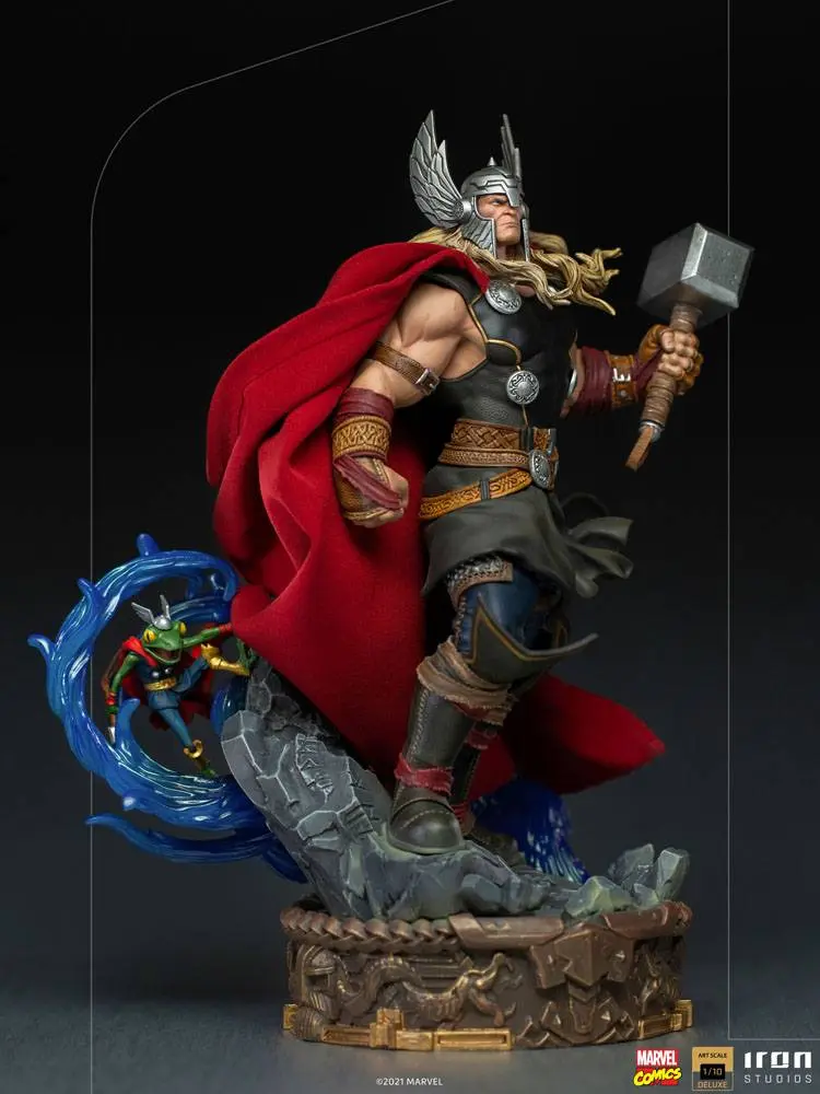 Marvel Comics Deluxe Art Scale Statue 1/10 Thor Unleashed 28 cm product photo