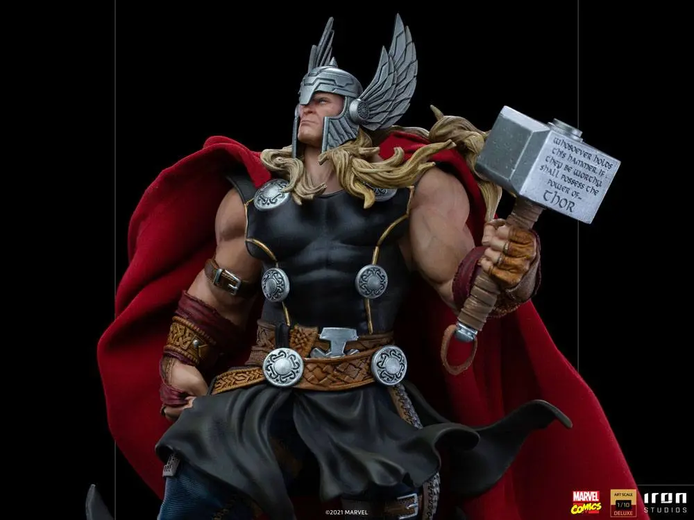 Marvel Comics Deluxe Art Scale Statue 1/10 Thor Unleashed 28 cm product photo