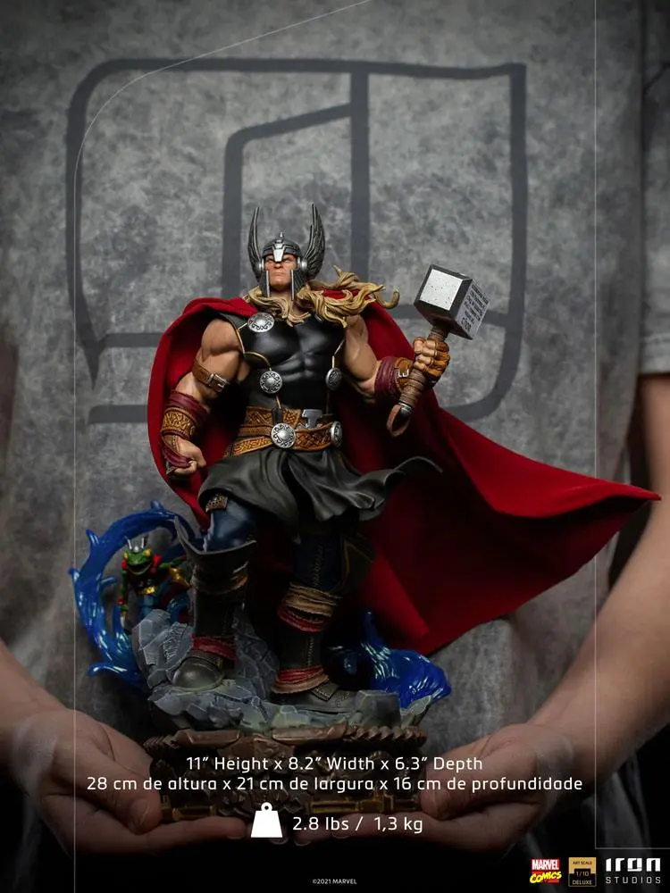 Marvel Comics Deluxe Art Scale Statue 1/10 Thor Unleashed 28 cm product photo