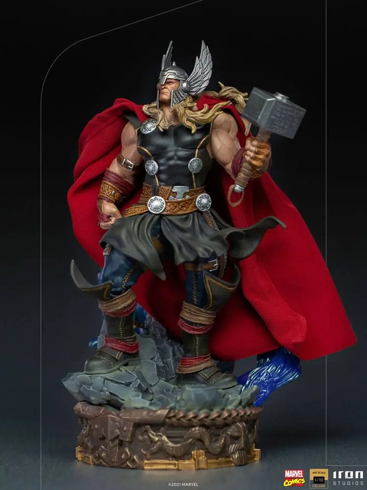 Marvel Comics Deluxe Art Scale Statue 1/10 Thor Unleashed 28 cm product photo