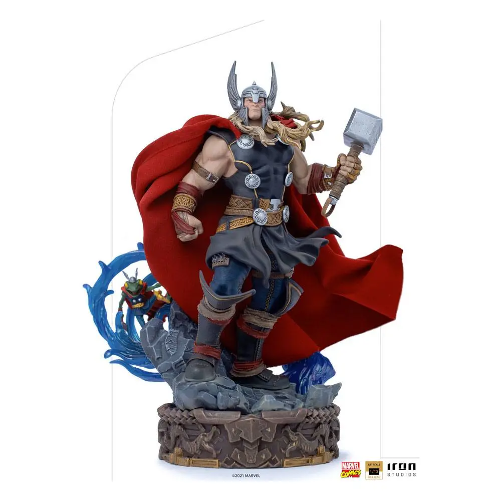 Marvel Comics Deluxe Art Scale Statue 1/10 Thor Unleashed 28 cm product photo